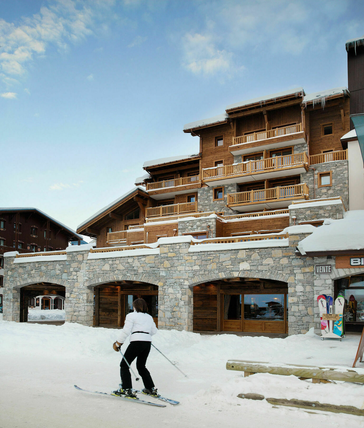 Cgh Residences & Spas La Ferme Du Val Claret Tignes Exterior photo