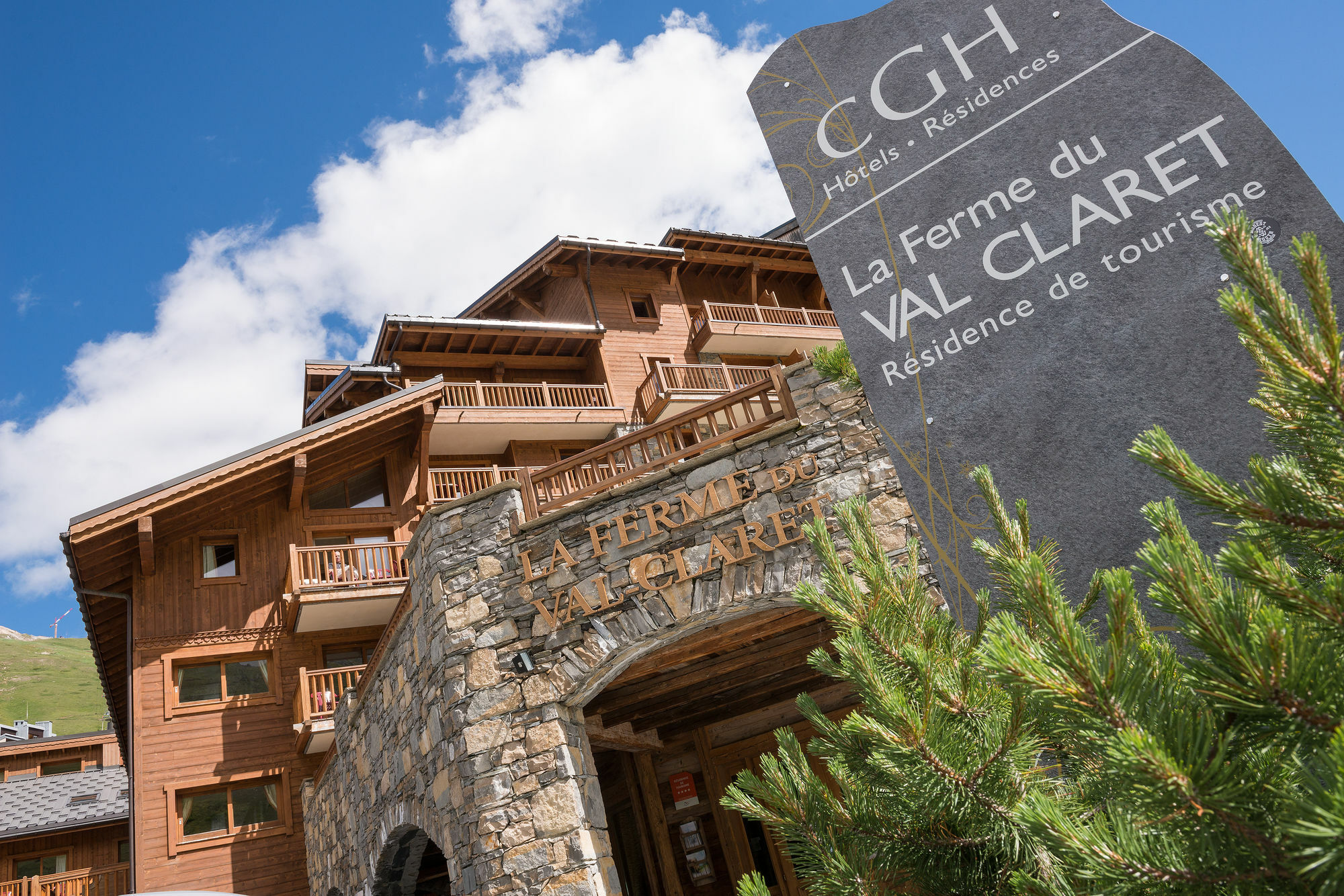 Cgh Residences & Spas La Ferme Du Val Claret Tignes Exterior photo