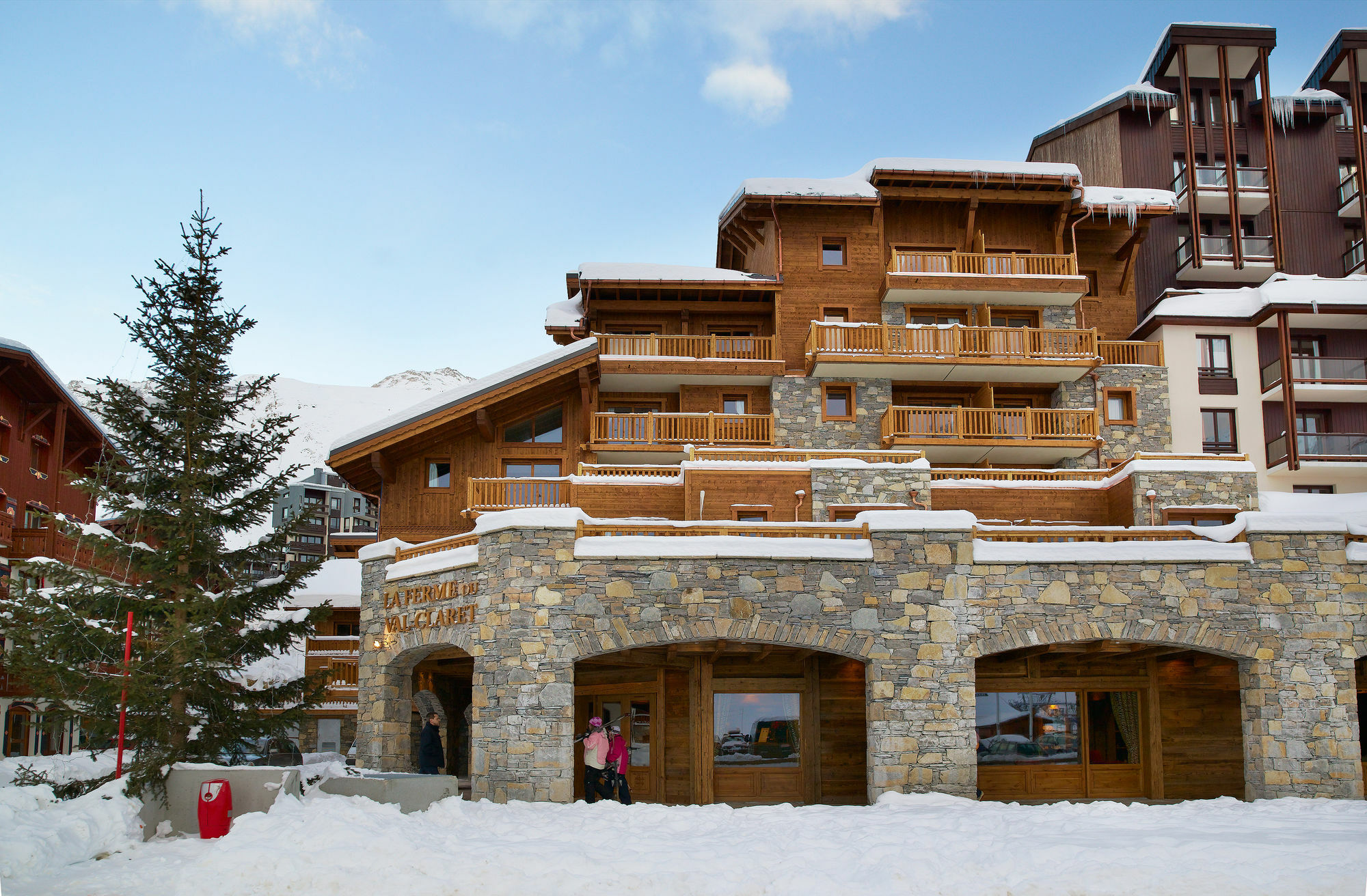 Cgh Residences & Spas La Ferme Du Val Claret Tignes Exterior photo